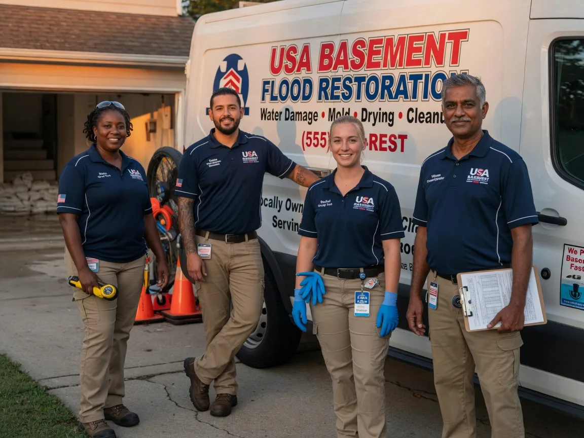 Basement Flood Cleanup company in Wardell, MO