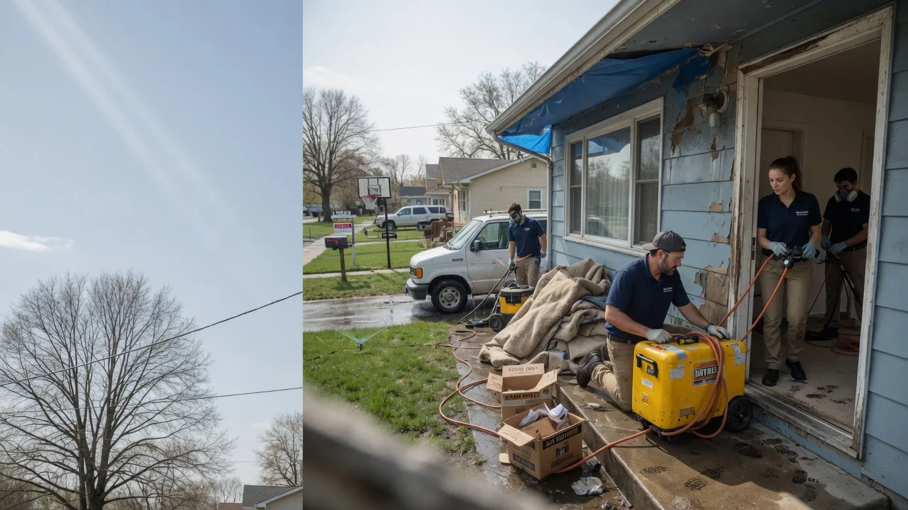 Basement Flood Cleanup in Wardell, MO near me